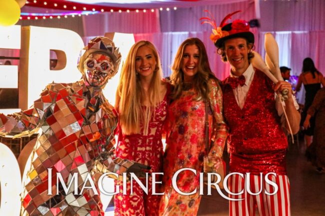 Imagine Circus Mirror Man, Party Activator, Interactive Performer