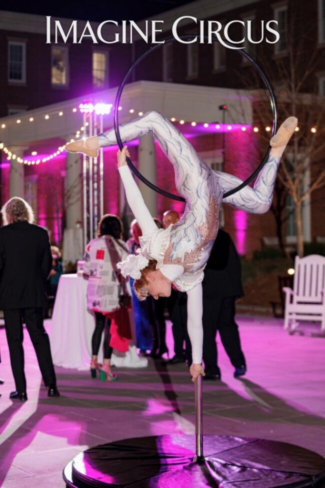 Imagine Circus, Performers, White Costumes, Photo Credit: The Nixons Photography