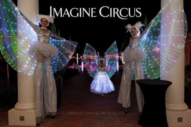 Imagine Circus, Performers, White Costumes, Photo Credit: The Nixons Photography