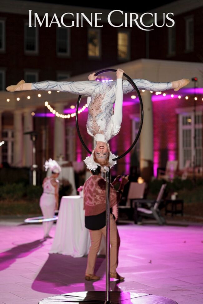 Imagine Circus, Performers, White Costumes, Photo Credit: The Nixons Photography