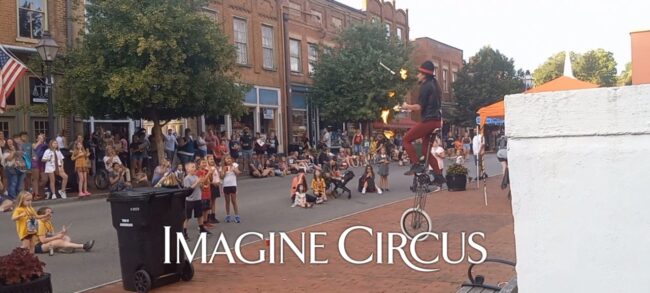 Imgine Circus, Unicyle, Juggler, Circus Performer