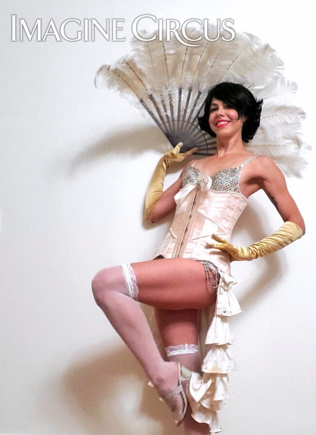 Burlesque, Feather Fan Reveal, Imagine Circus, Great Gatsby, Roaring 20s