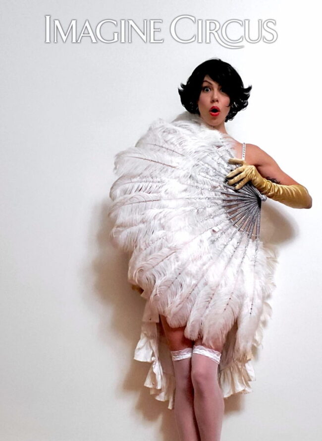 Burlesque, Feather Fan Reveal, Imagine Circus, Great Gatsby, Roaring 20s