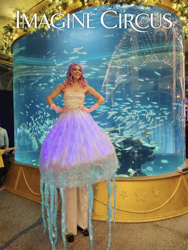 Imagine Circus, Under the Sea, Jellyfish Stilt Walker