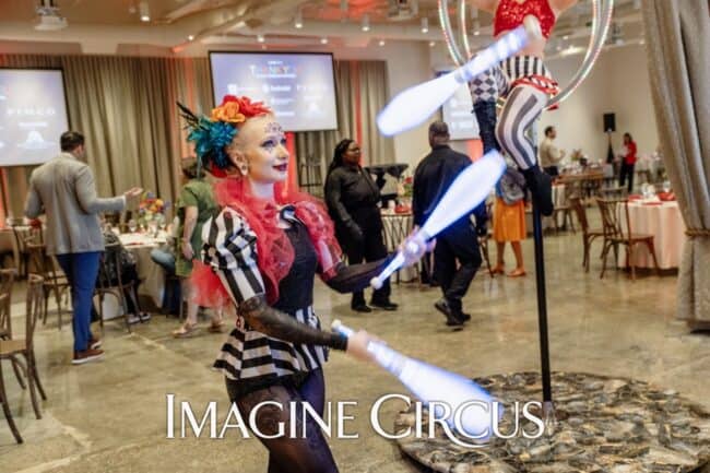 Imagine Circus, Under the Big Top Performers, Red White Black
